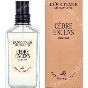 L'Occitane Cedre Incense Edt Spray 50ml