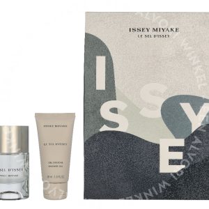 Issey Miyake Le Sel D'Issey Giftset 100ml Edt Spray 50ml/Shower Gel 50ml