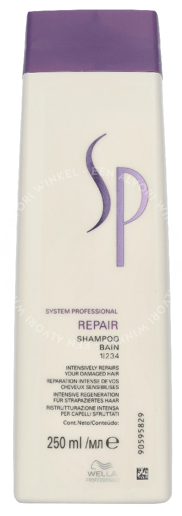 Wella SP Repair Shampoo For Damaged Hair 250ml - Afbeelding 2