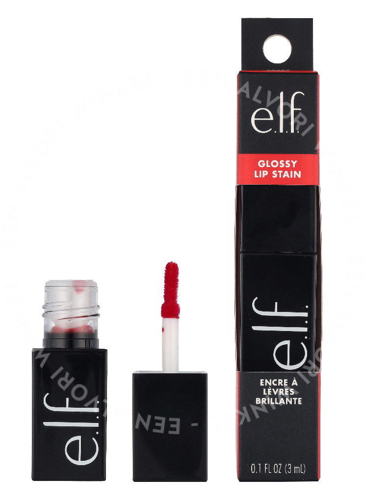 Elf Glossy Lip Stain 3ml Fiery Red
