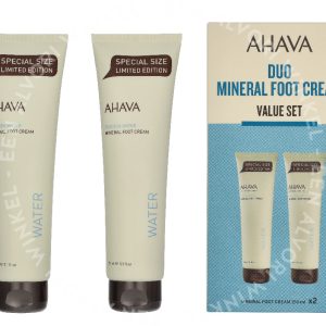 Ahava Deadsea Water Mineral Foot Cream Duo 300ml