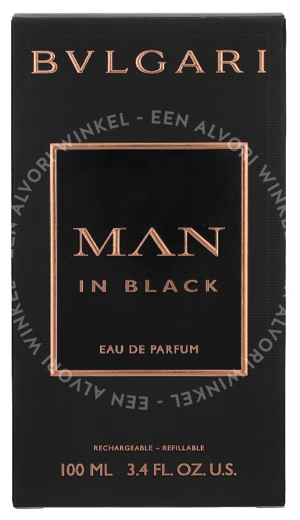 Bvlgari Man In Black Edp Spray 100ml - Afbeelding 2