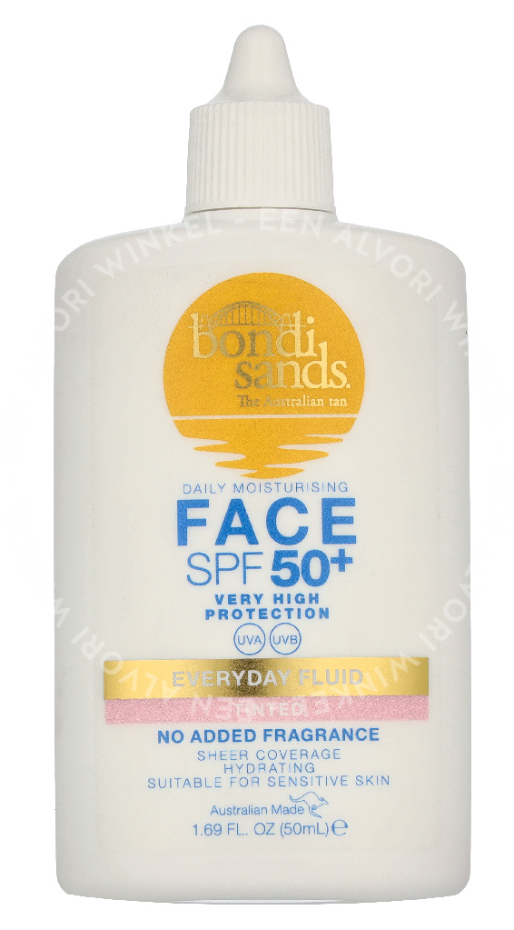 Bondi Sands Everyday Face Fluid Tinted SPF50+ 50ml - Afbeelding 2