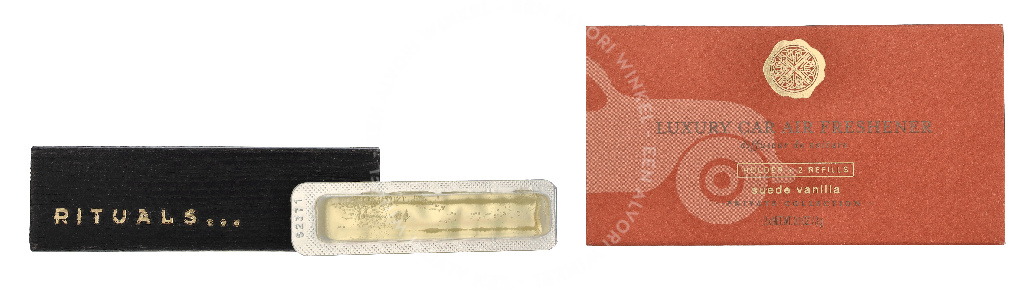 Rituals Suede Vanilla Car Perfume 6g 2x3g