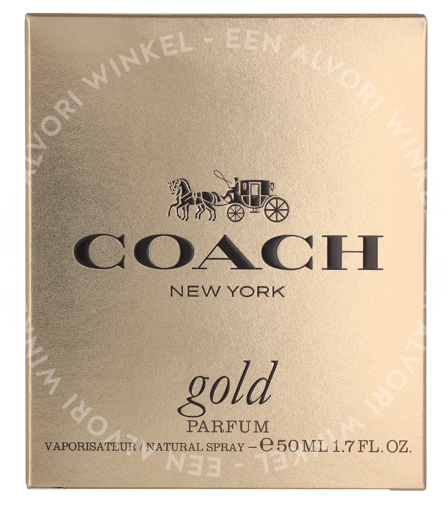 Coach Gold Edp Spray 50ml - Afbeelding 2