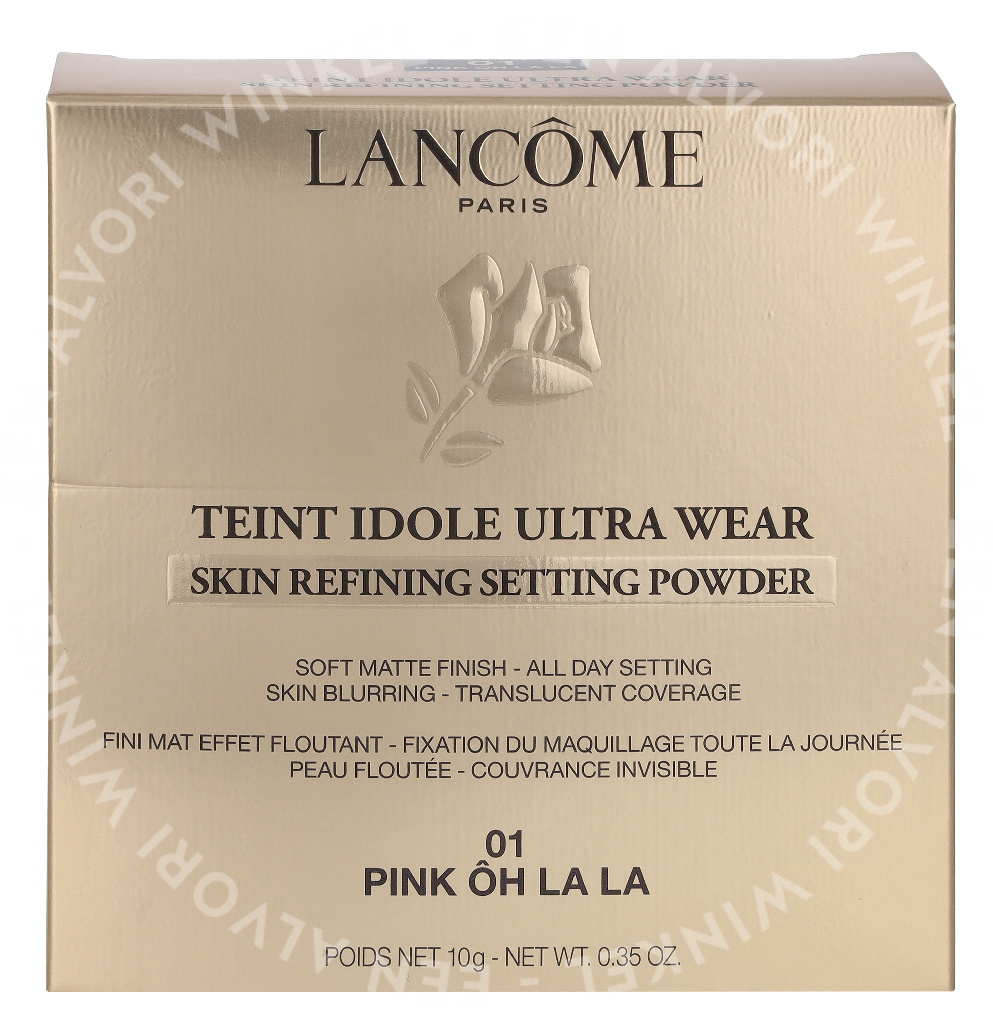 Lancome Teint Idole Ultra Wear Setting Powder 10g #01 Pink Oh La La - Afbeelding 2
