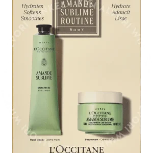 LOccitane Amande Almond Body Routine Kit 150ml Milk Concentrate75ml/Hand Cream75ml