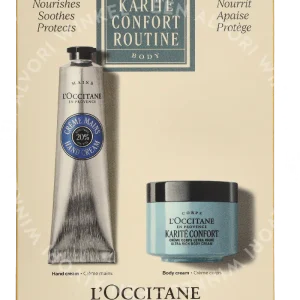 L'Occitane Shea Butter Body Routine Kit 150ml Body Cream 75ml/Hand Cream 75ml