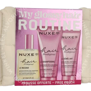 Nuxe Hair Prodigieux Set 110ml Shampoo 50ml /Conditioner 30ml  /Pre-Shampoo Mask 30ml