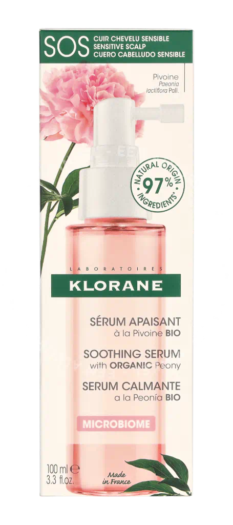 Klorane SOS Serum With Peony 100ml Sensitive And Irritated Scalp - Afbeelding 5