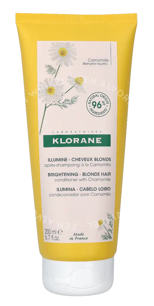 Klorane Blond Highlights Conditioner With Cham. 200ml - Afbeelding 2
