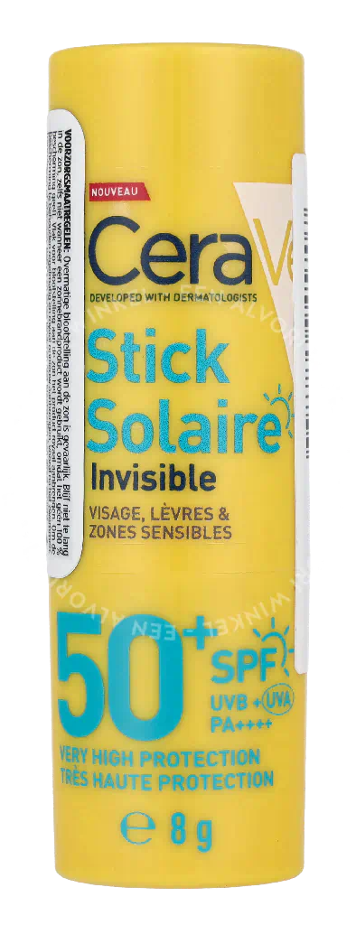 CeraVe Invisible Sun Stick SPF 50+ 8g - Afbeelding 2