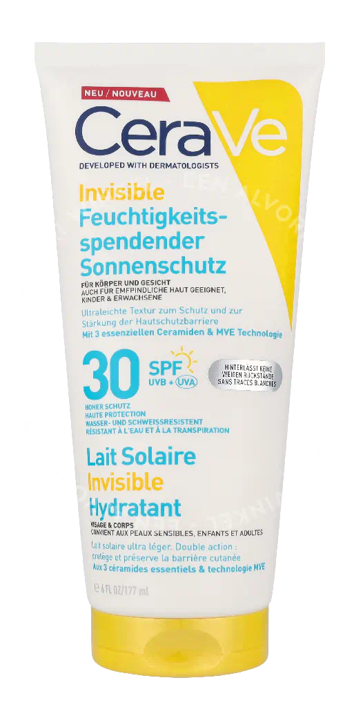 CeraVe Invisible Hydrating Sunscreen SPF 30 177ml