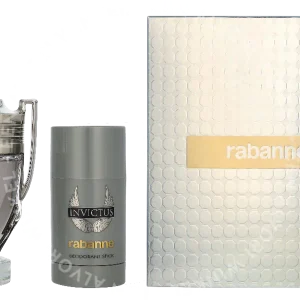 Paco Rabanne Invictus Giftset 175ml Edt Spray 100ml/Deo Stick 75ml