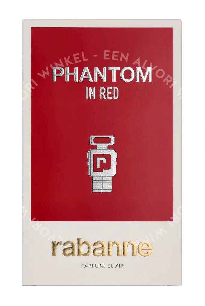 Paco Rabanne Phantom In Red Edp Spray 100ml - Afbeelding 2