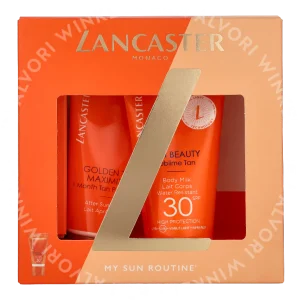 Lancaster My Sun Routine Set 103ml Body Cream 50ml/After Sun Tan 50ml/Face Cream 3ml