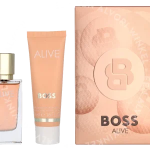 Boss Alive Giftset 80ml Edp Spray30ml/Body Lotion 50ml