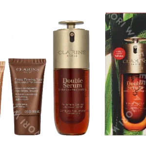Clarins Visibly Firming Age-Defying Set 83ml Serum 50ml/Day Cream 15ml/Night Cream 15ml/Eye Gel 3ml