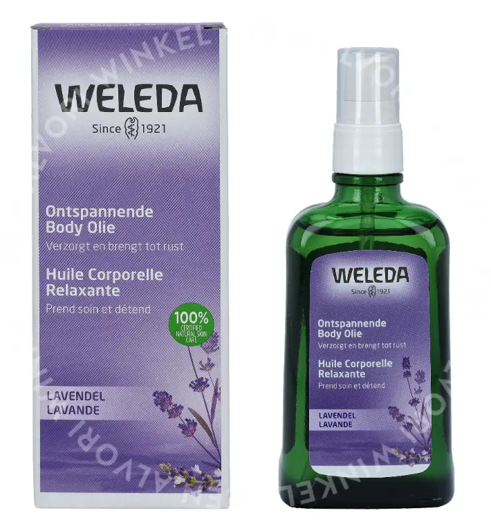 Weleda Lavender Relaxing Body Oil 100ml - Afbeelding 4