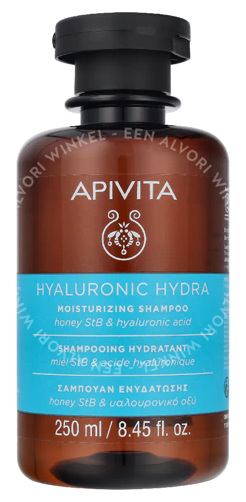 Apivita Hyaluronic Hydra Moisturizing Shampoo Honey StB & Hyaluronic Acid 250ml