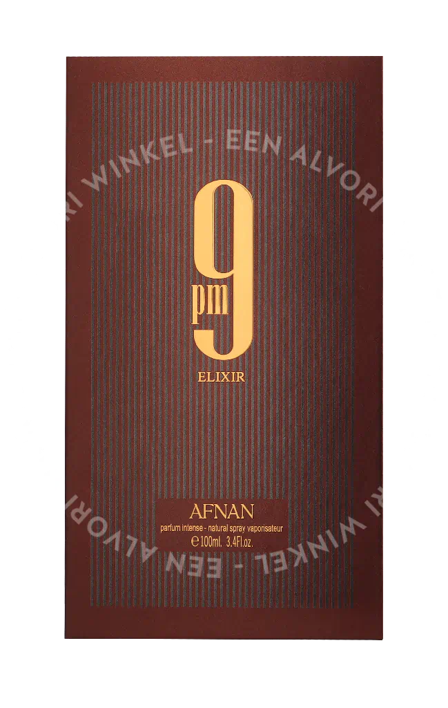 Afnan 9PM Elixir Parfum Intense Spray 100ml - Afbeelding 2