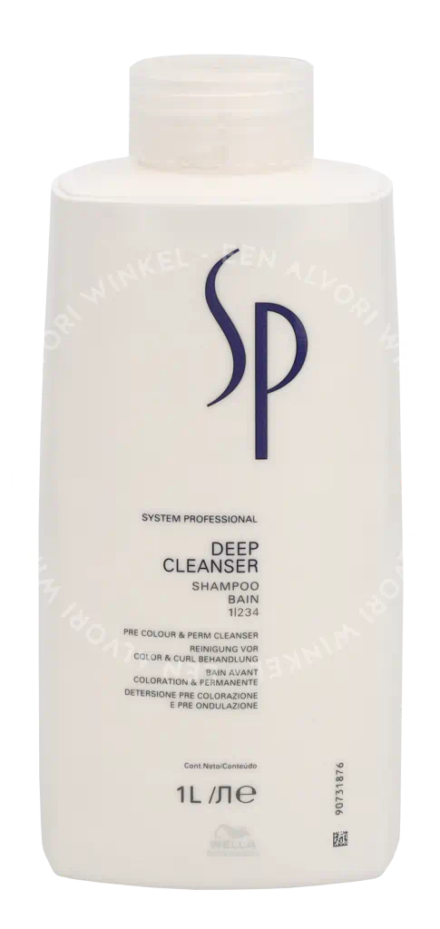 Wella SP - Deep Cleanser Shampoo 1000ml Pre Colour & Perm Cleanser