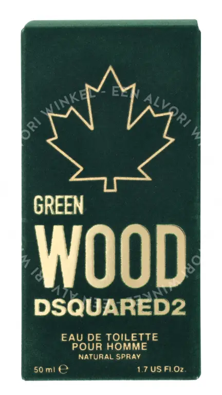Dsquared2 Green Wood Edt Spray 50ml Pour Homme - Afbeelding 5