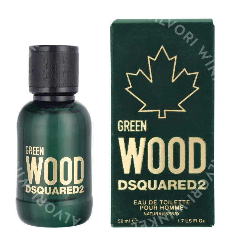 Dsquared2 Green Wood Edt Spray 50ml Pour Homme - Afbeelding 4