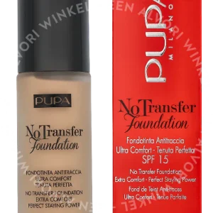Pupa No Transfer Foundation SPF15 30ml #300 Natural Silk