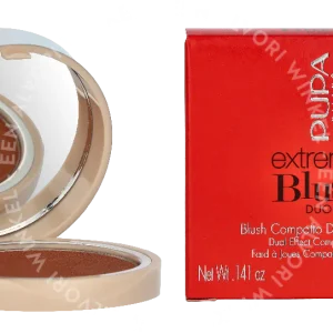 Pupa Extreme Blush Duo Effect Compact Blush 4g #120 Radiant Caramel - Glow Spice