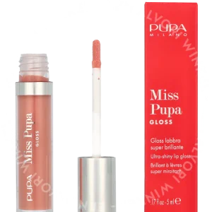 Pupa Miss Pupa Lip Gloss 5ml #401 Lovely Pink