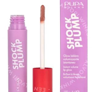 Pupa Shock Plump Lip Gloss 5ml #003 Scandal Nude