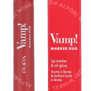 Pupa Vamp! Marker Duo 4ml Lip marker 1,4ml / Lip gloss 2,6ml