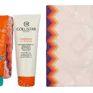 Collistar Sun Giftset 200ml Sunscreen Active Protection Spf50+ 100ml/Aftersun Conditioner 100ml/Pouch