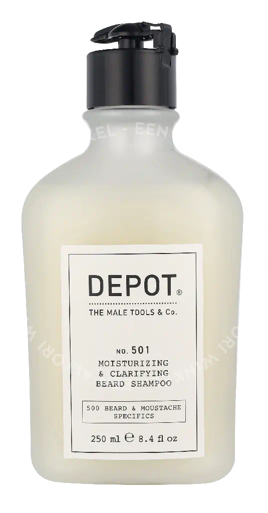 Depot No. 501 Moisturizing & Clarifying Beard Shampoo 250ml - Afbeelding 2