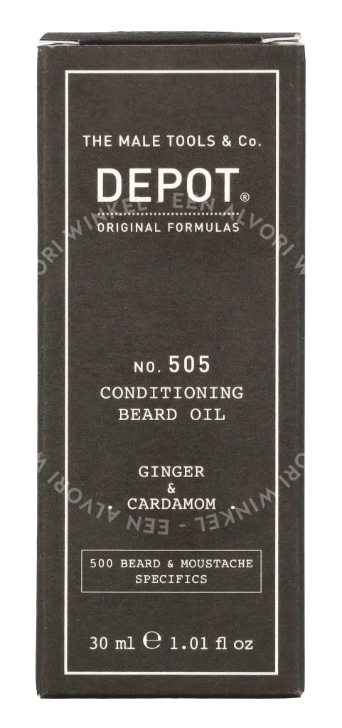 Depot No. 505 Conditioning Beard Oil 30ml Ginger & Cardamom - Afbeelding 2