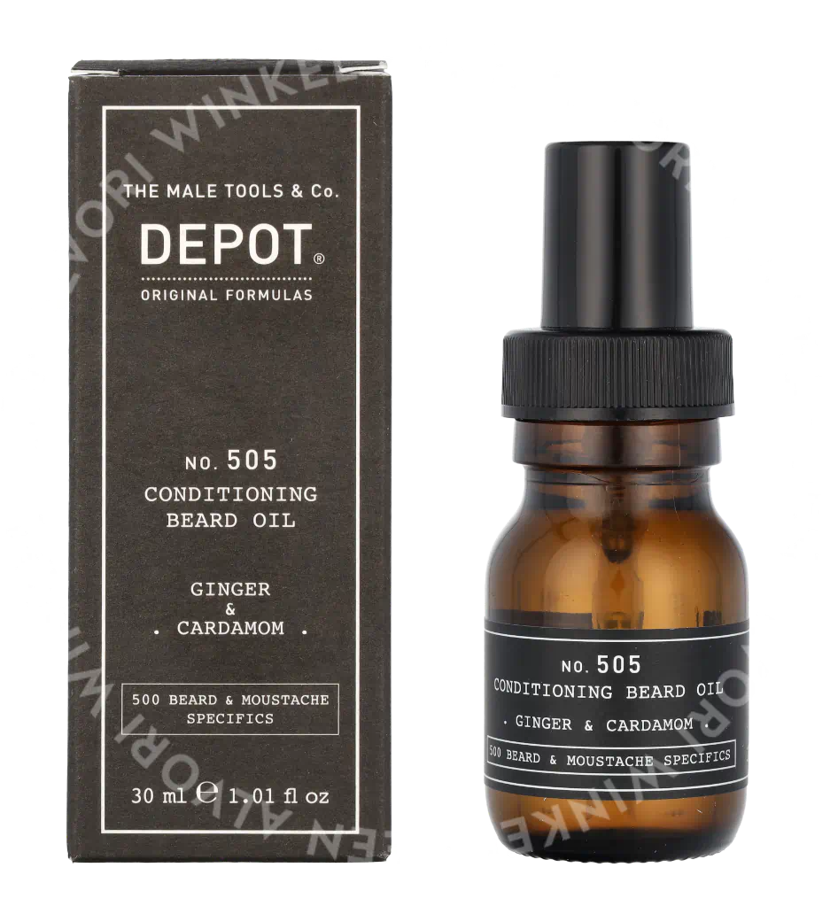Depot No. 505 Conditioning Beard Oil 30ml Ginger & Cardamom