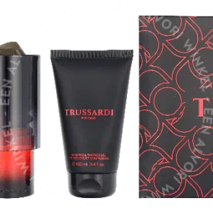 Trussardi Primo Giftset 200ml Edp Spray 100ml Box/Shampoo & Shower Gel 100ml/Beauty Bag