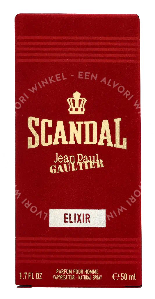 J.P. Gaultier Scandal Elixir Homme Edp Spray 50ml - Afbeelding 2