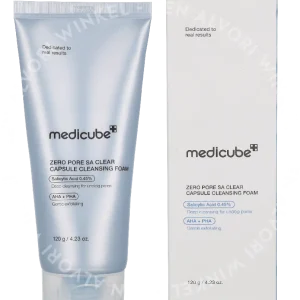 Medicube Zero Pore SA Clear Capsule Cleansing Foam 120g