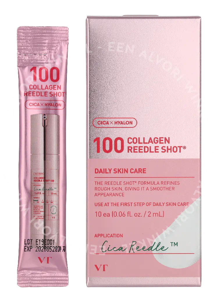VT Cosmetics Cica Reedle Collagen Reedle Shots 20ml 2 ml x 10 sticks