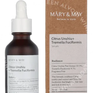Mary&May Citrus Unshiu Fruit + Tremella Fuciformis Serum 30ml