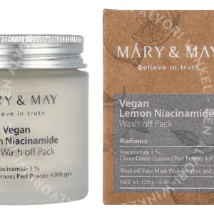 Mary&May Lemon Niacinamide Glow Wash Off Pack 125g