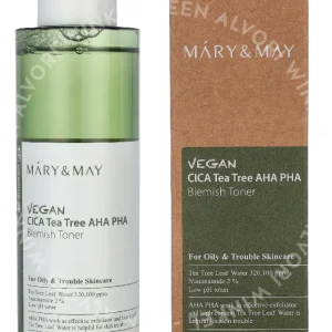 Mary & May Vegan CICA Teatree AHA PHA Blemish Toner 200ml