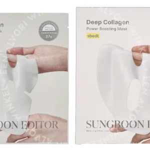 Sungboon Editor Deep Collagen Anti Wrinkle Lifting  Mask 148g 37g x 4 pieces