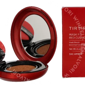 Tirtir Mask Fit Red Mini Cushion Foundation 4.5g #34C Amber