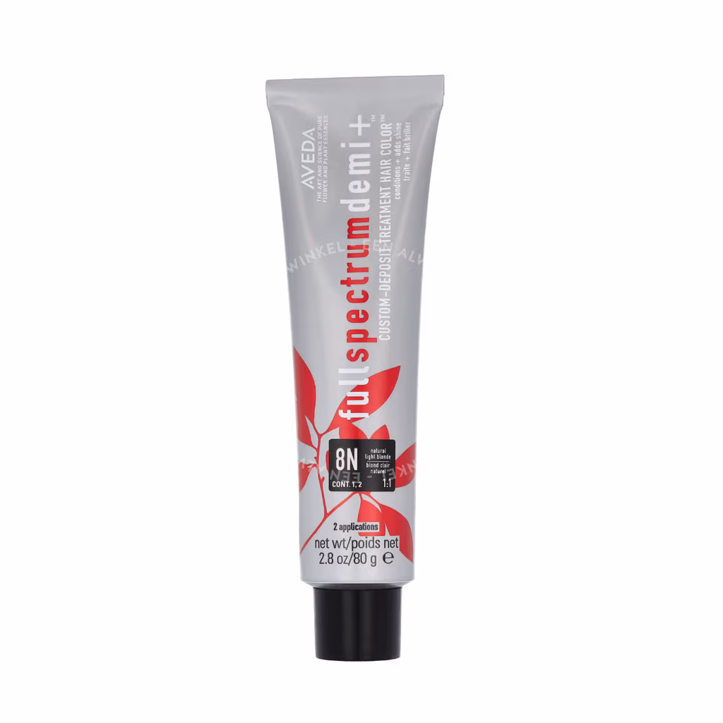 Aveda Full Spectrum Demi+ Custom-Deposit Hair Color 80g 8N Light Blonde