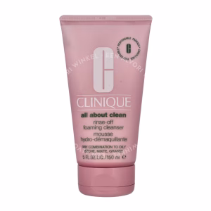 Clinique Rinse-Off Foaming Cleanser 150ml Dry Combination To Oily Skin