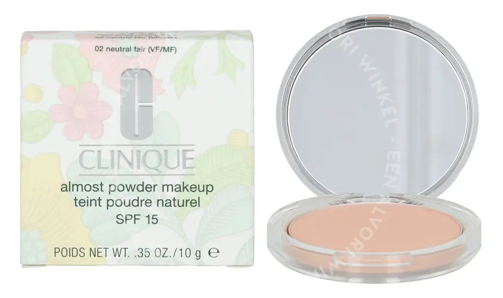 Clinique Almost Powder Make-Up SPF15 10g #02 Neutral Fair (VF/MF) - Afbeelding 4