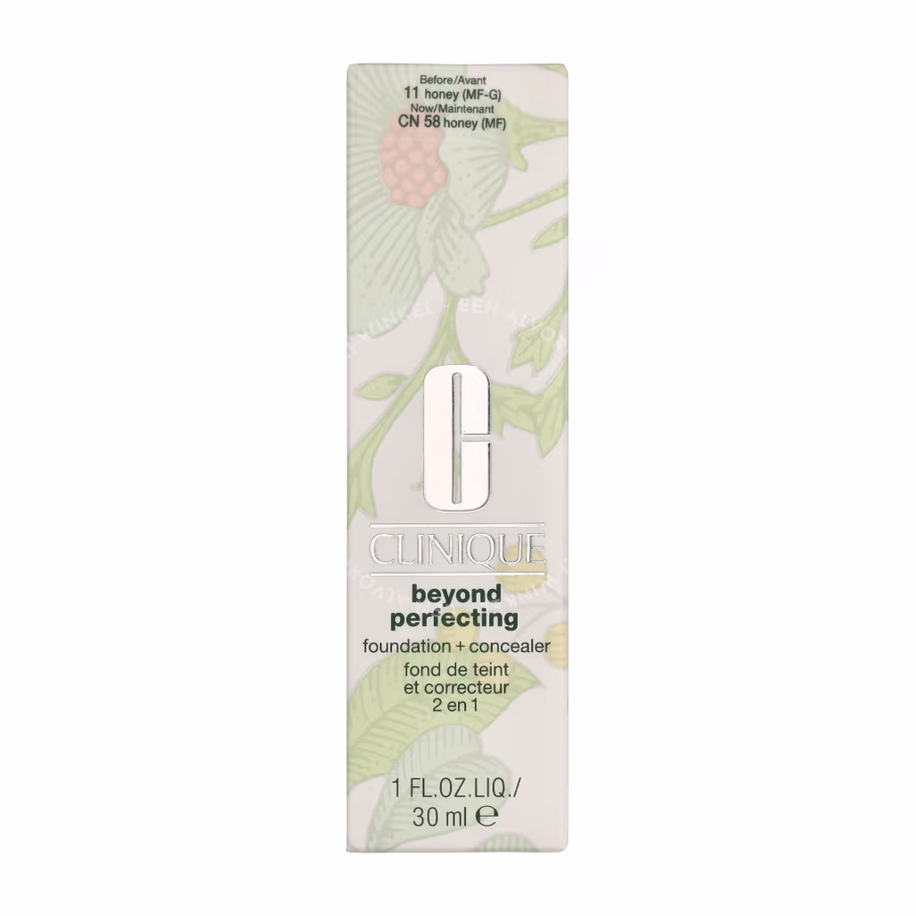 Clinique Beyond Perfecting Foundation + Concealer 30ml CN 58 Honey (MF) - Afbeelding 2